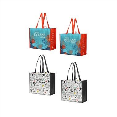 Geantă personalizată reutilizabilă pentru băcănie