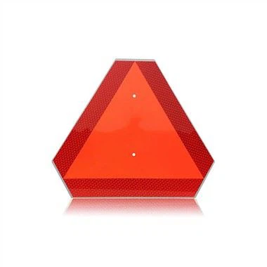 Semn triunghiul vehiculului cu mișcare lentă